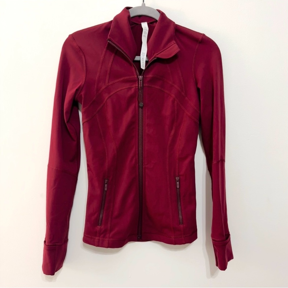Lululemon Define Jacket - Red, Size 4! - Picture 2 of 9
